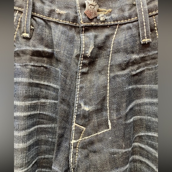 Original OG MONARCHY Collection God Speed Bootcut Jeans 34x35 NWT! 4328 - Picture 12 of 16